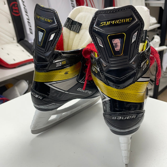 Used Bauer Supreme 3S 12D Youth Player Skates