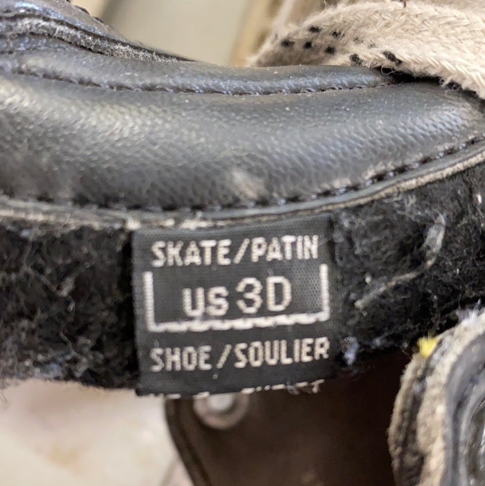 Used Bauer Supreme Comp Junior Skate Size 3D
