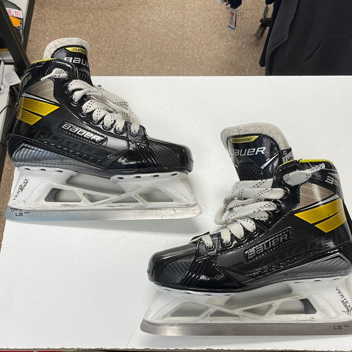 Used Bauer Supreme 3S 5EE Goal Skates