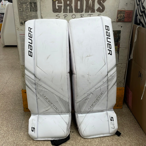 Used Bauer Supreme S27 33”+1” Goalie Pads