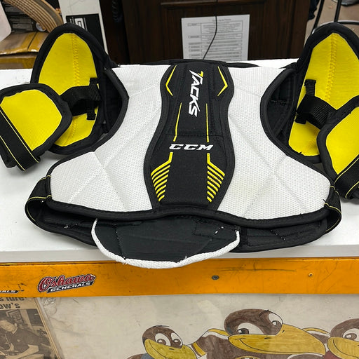 Used CCM Super Tacks Youth Large Shoulder Pads