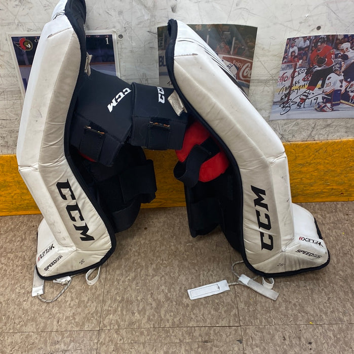 Used CCM Youth Flex 2 26” Goal Pads