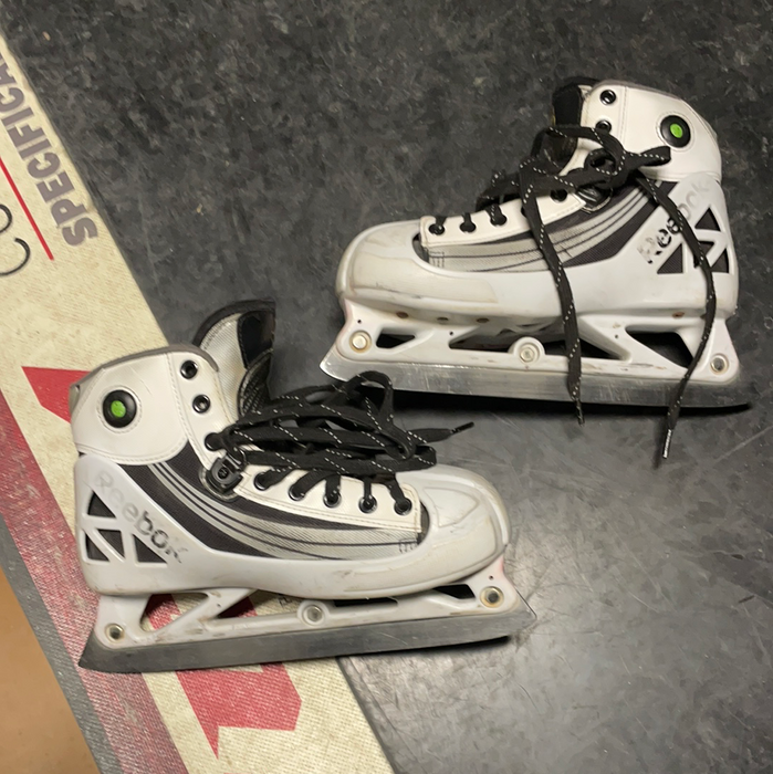 Used Reebok Gold 6D Goalie skates