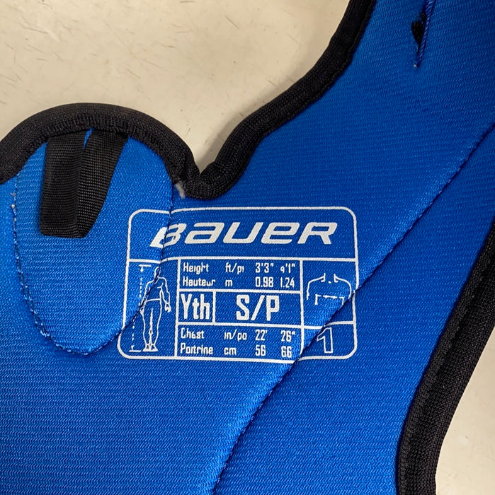 Used Bauer Challenger Shoulders Youth Small