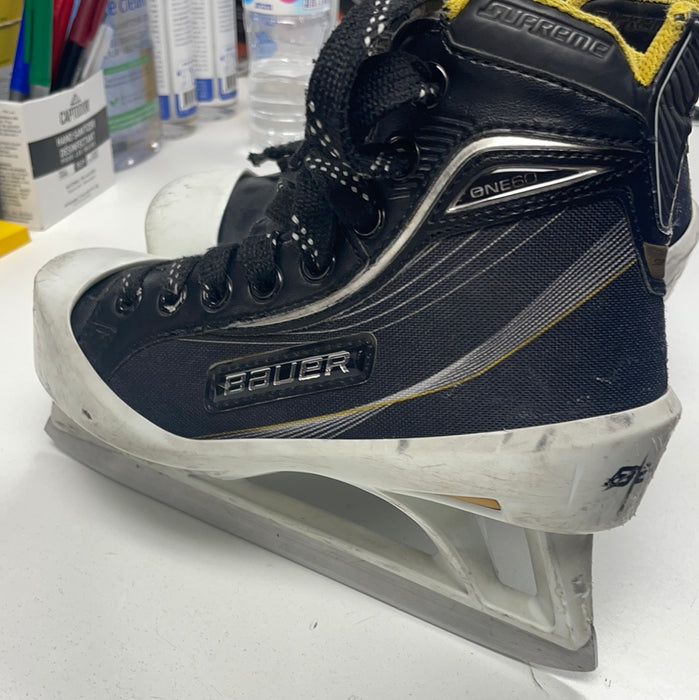 Used Bauer One60 1D Goalie Skates