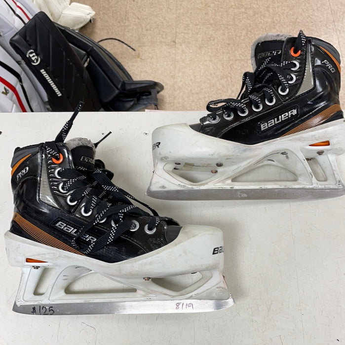 Used Bauer Pro 3EE Goalie Skates