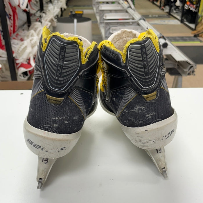 Used Bauer Supreme One60 13D Youth Goal Skates