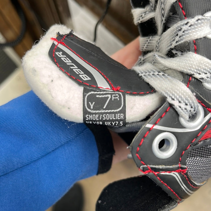 Used Bauer Vapor X40 7Y Youth Skate