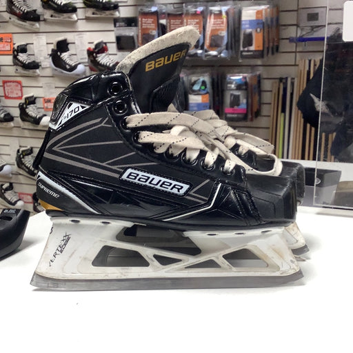 Used Bauer Supreme S170 Junior Goal Skate Size 2.5D