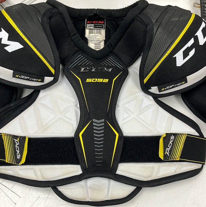 Used CCM Tacks 5092 Junior Small Shoulder Pads