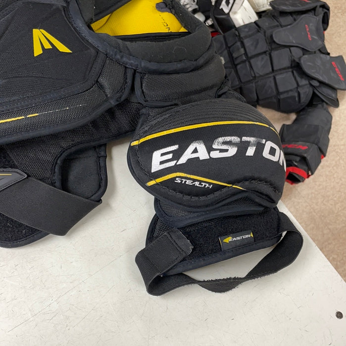 Used Easton Stealth 75S Junior Medium Shoulder Pads