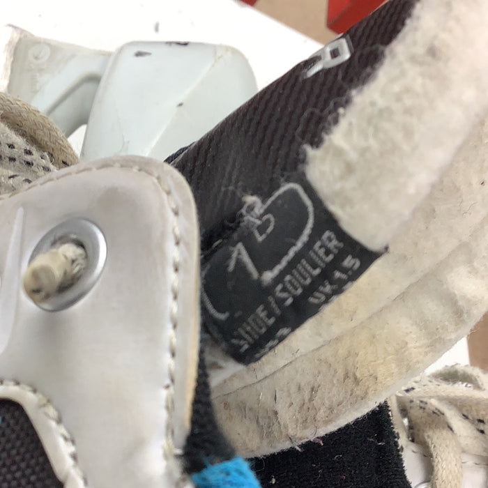 Used Bauer Reactor 5000 Goal Skates