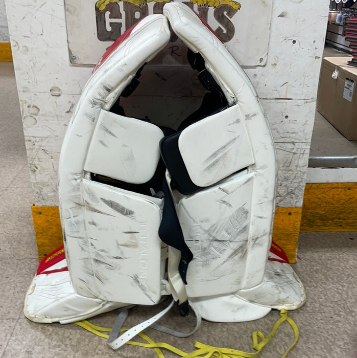 Used Bauer Supreme TotalOne 36”+1” Senior Goalie Pads