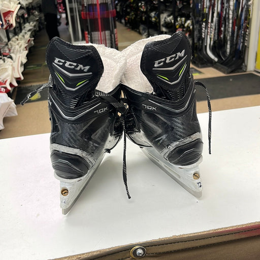Used CCM Ribcor 70K Size 12 Youth Skate