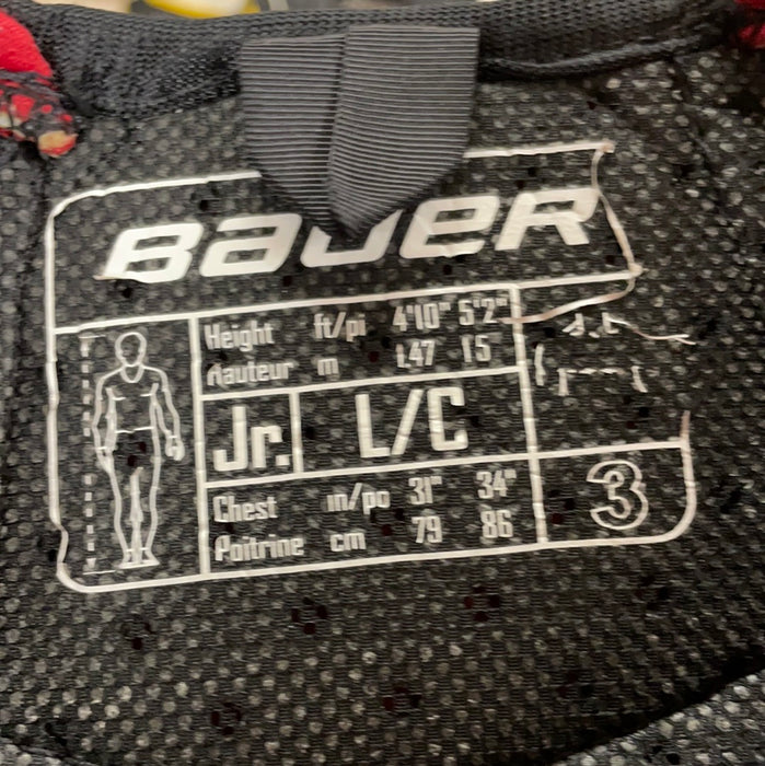 Used Bauer NSX Junior Large Shoulder Pads
