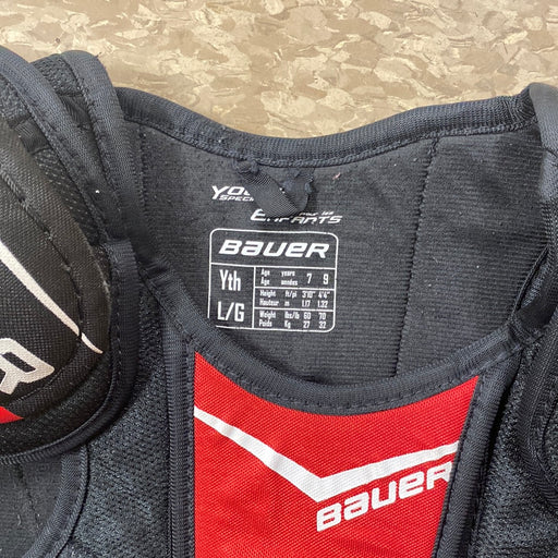 Used Bauer Legacy Shoulder Pads Youth Large
