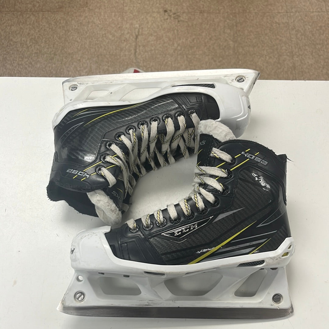 Used Bauer Tacks 4092 4.5 Goal Skate — Crow's Sports Hockey