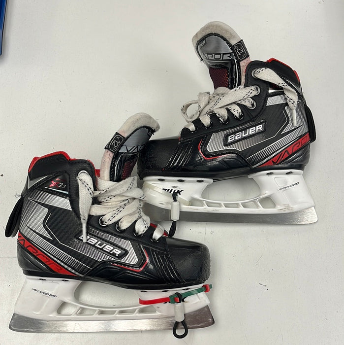 Used Bauer Vapor X2.7 12D Youth Goal Skate