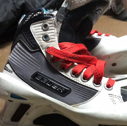 Used Bauer Reactor 4000 3D Goal Skates