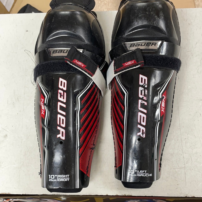 Used Bauer NSX 10” Shin Pads