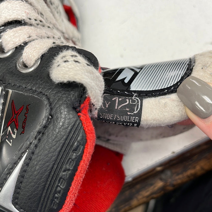 Used Bauer Vapor X2.7 Youth 12D Goal Skate