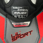 Used Bauer LiL Sport Youth Large Shoulder Pads