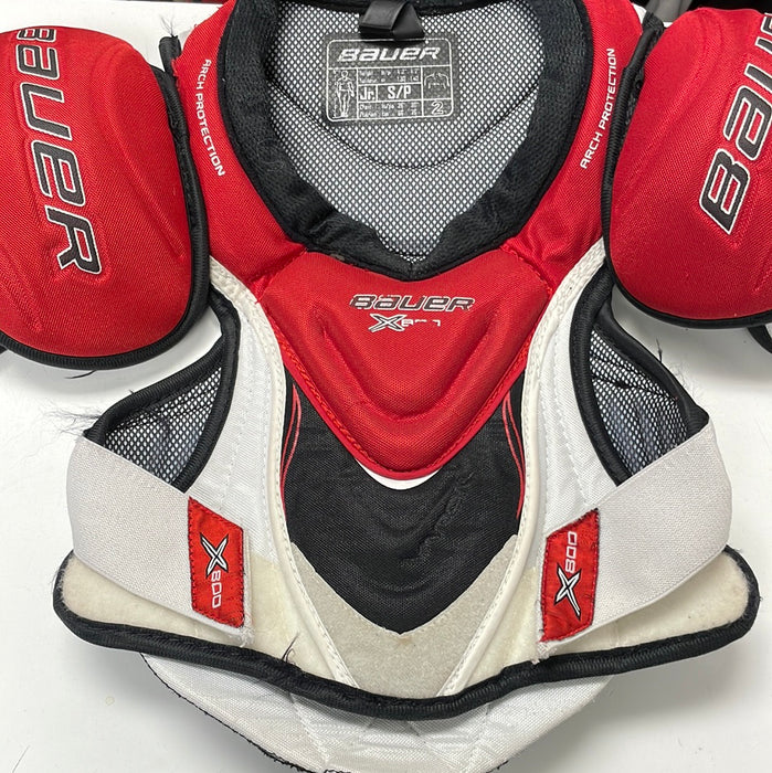 Used Bauer Vapor x800 Junior Small Shoulder Pads