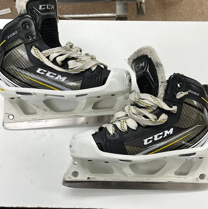 Used CCM Tacks 9060 4.5D Goalie Skates