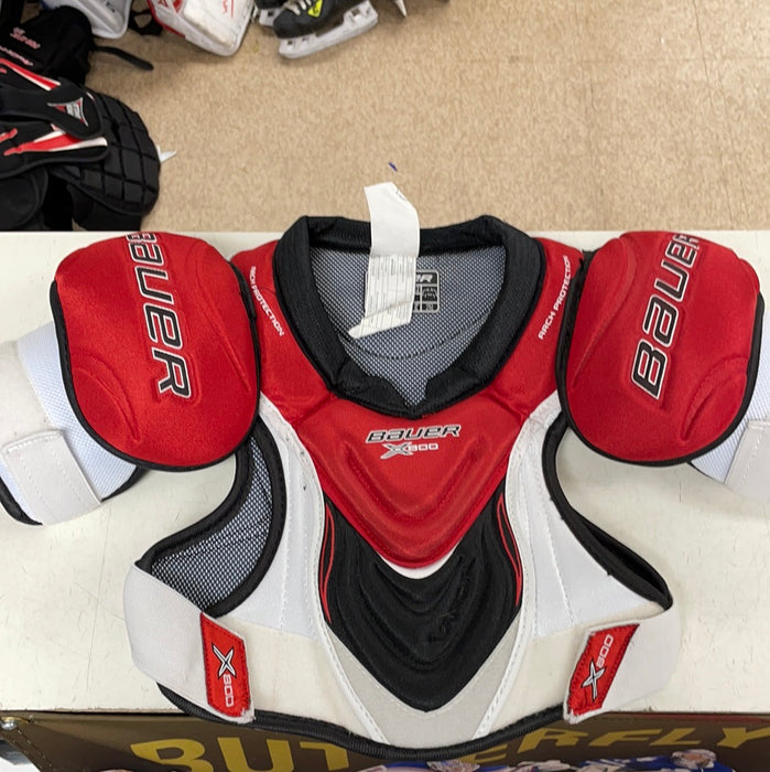 Used Bauer x800 Junior Small Shoulder Pads