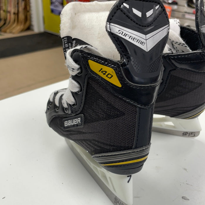 Used Bauer Supreme 140 7D Youth Skates