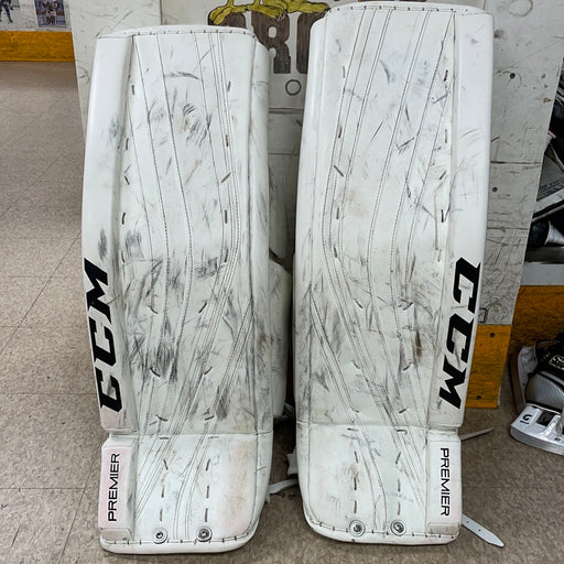 Used CCM Premier 34”+2” Goalie Pads