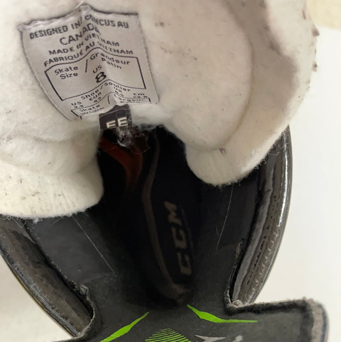 Used CCM RibCor 8EE Player Skates