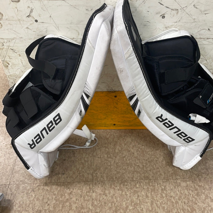 Used Bauer s27 24+1 Goalie Pads