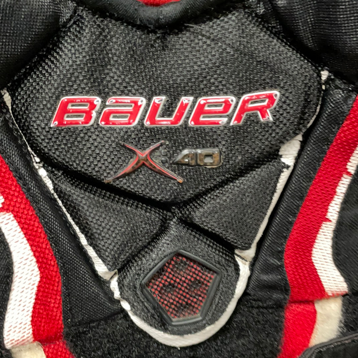 Used Bauer X40 Junior Small Shoulder Pads