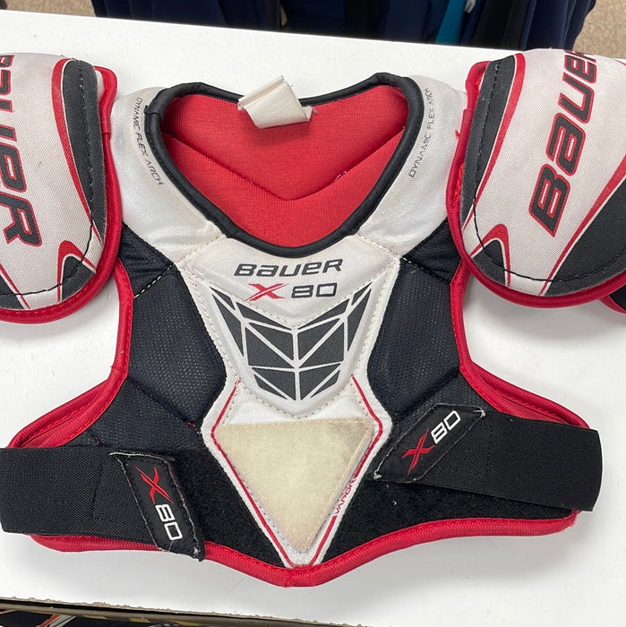 Used Bauer Vapor x80 Junior Medium Shoulder Pads — Crow's Sports