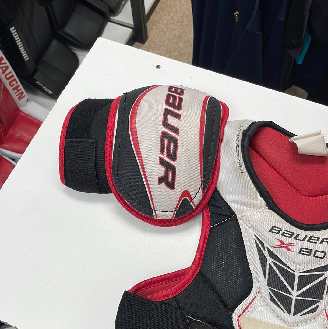 Used Bauer Vapor x80 Junior Medium Shoulder Pads — Crow's Sports