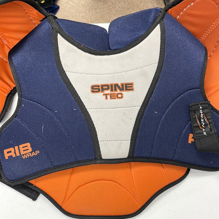 Used Easton Synergy X-Treme Junior Large Shoulder Pads