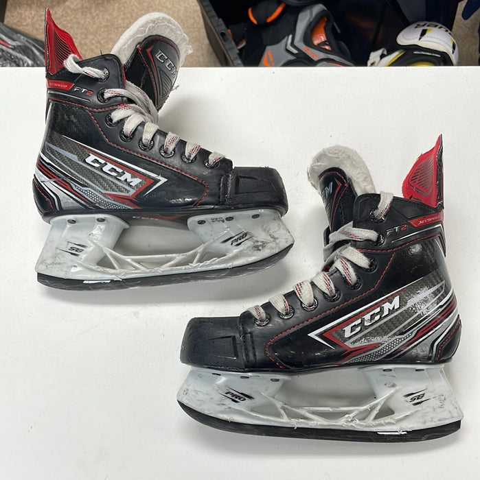 Used CCM JetSpeed FT2 13.5D Youth Skates