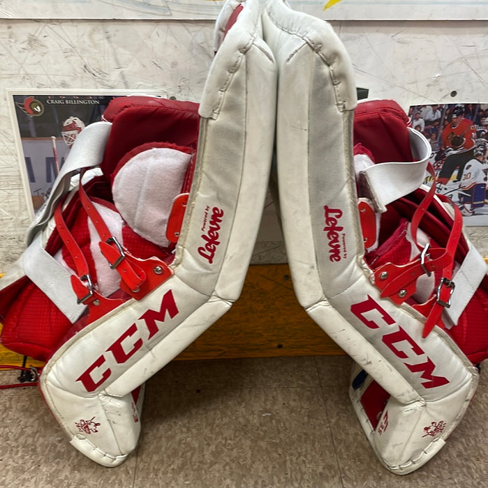 Used CCM Extreme E3.5 26”+1” Goal Pads
