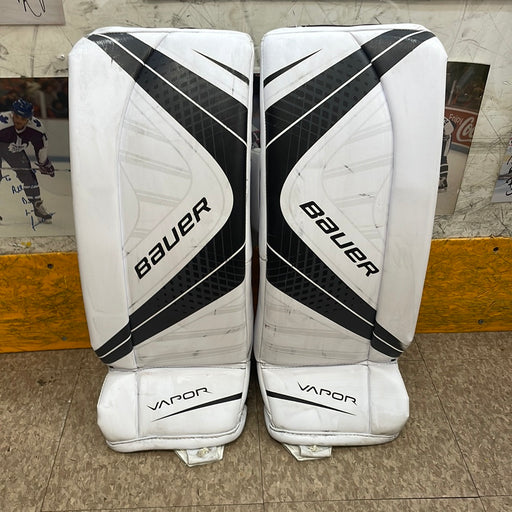 Used Bauer Vapor x700 24”+1” Junior Goal Pads