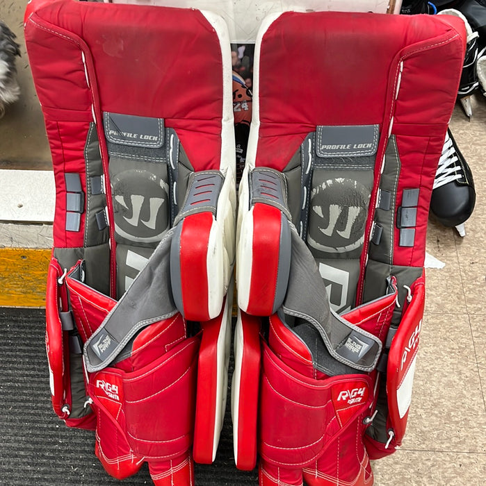 Used Warrior R\G4 30+1” Leg Pad