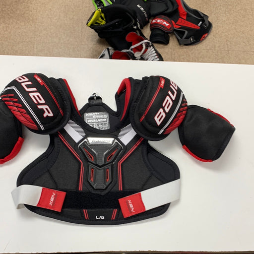 Used Bauer NSX Shoulder Pads Youth Large