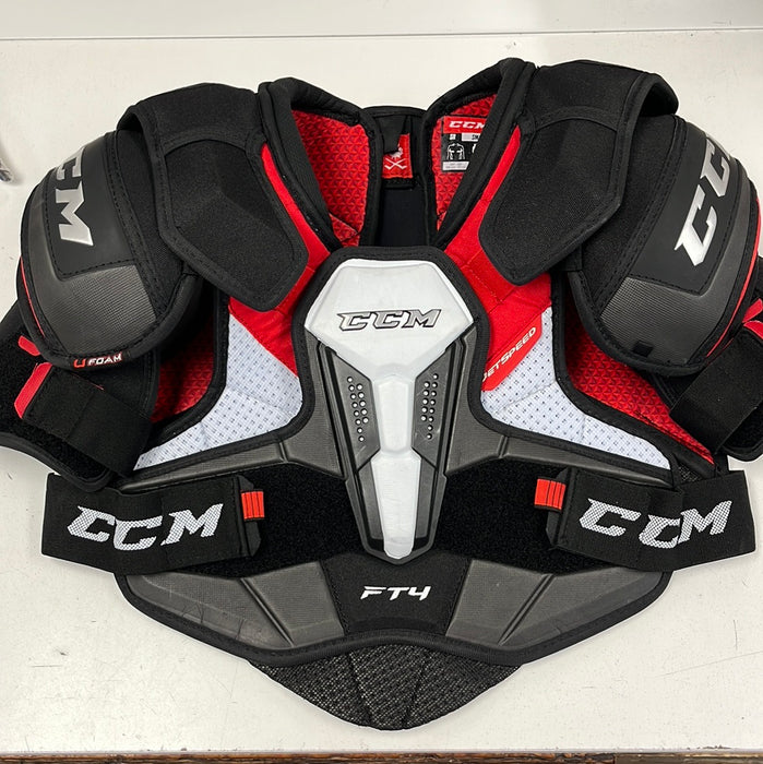 Used CCM JetSpeed FT4 Senior Small Shoulder Pad