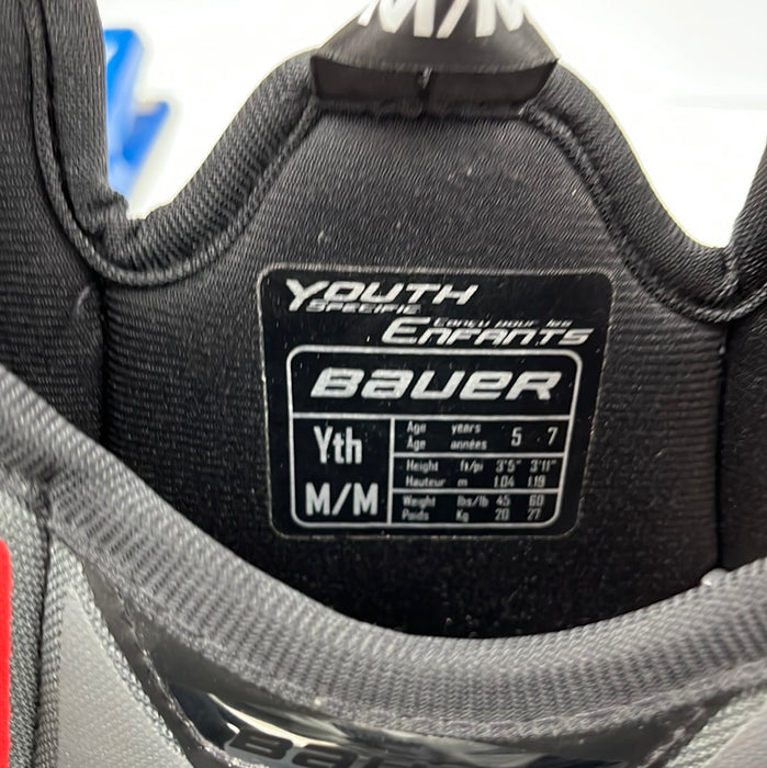 Used Bauer Lil Sport Youth Medium Shoulder Pads