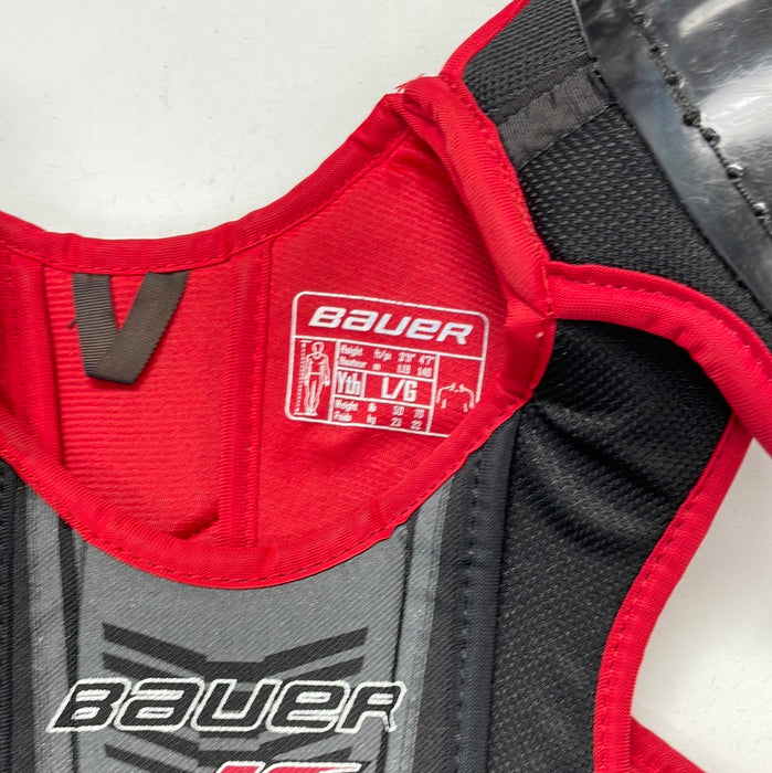 Used Bauer JT19 Youth Large Shoulder Pads