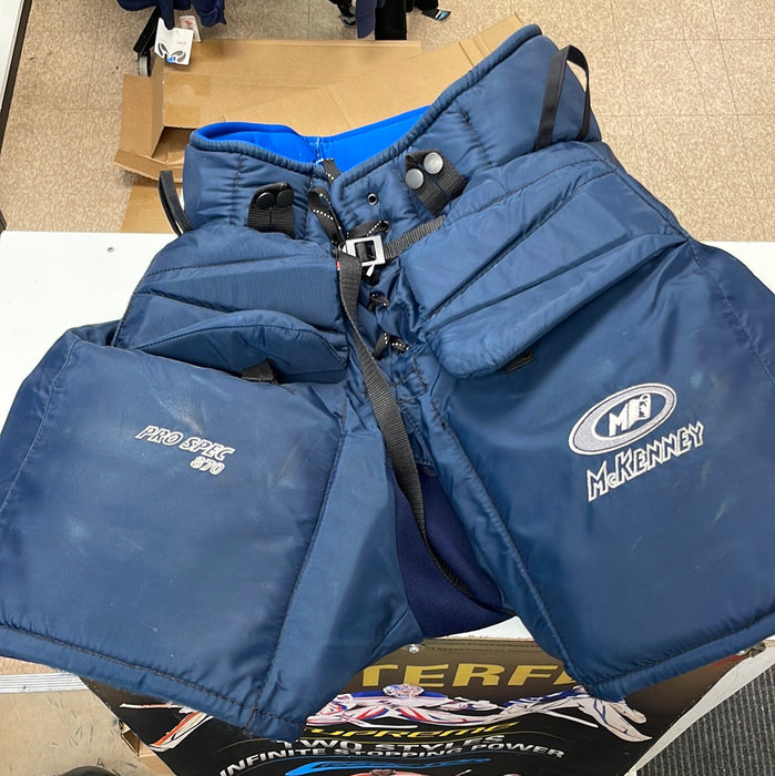 Used McKenney Pro Spec 870 Senior Small Goalie Pants