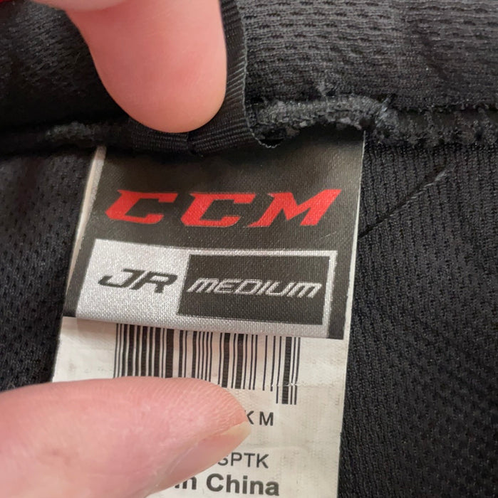 Used CCM SuperTacks Junior Medium Shoulder Pads