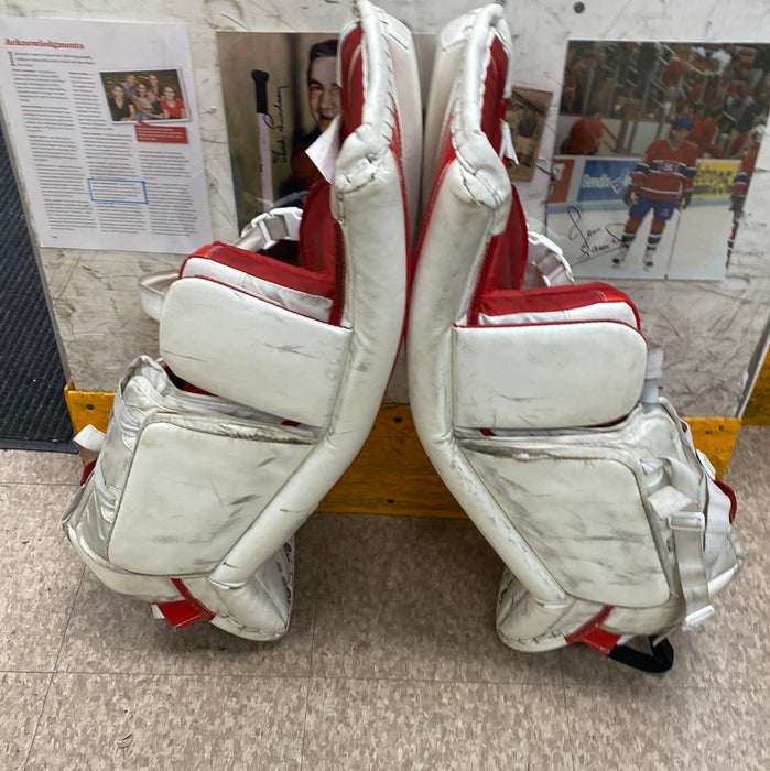 Used CCM Premier R1.5 28+1 Goal Pad