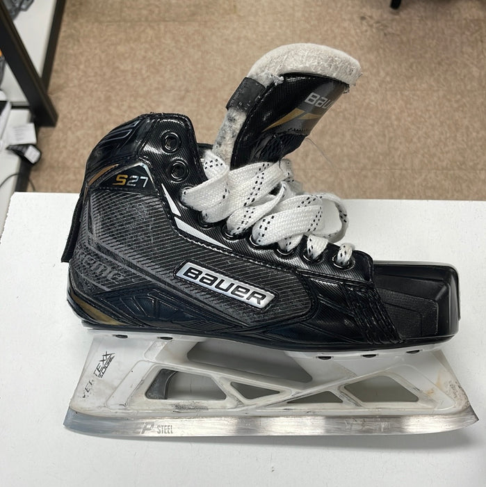 Used Bauer Supreme s27 3D Goal Skates