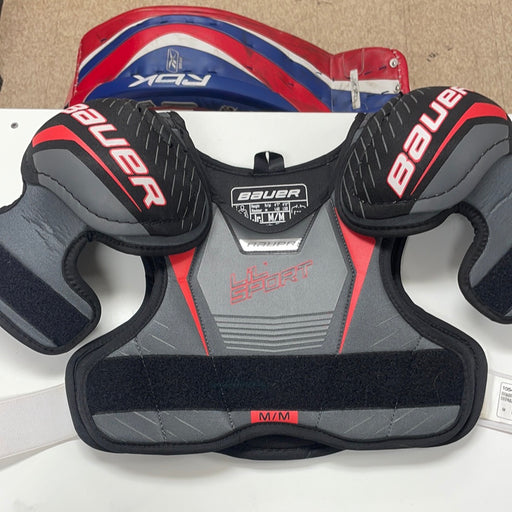 Used Bauer Lil Sport Junior Medium Shoulder Pads